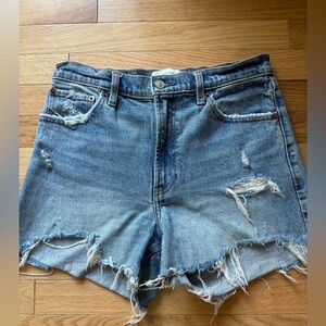 Abercrombie Jean Short Size 6